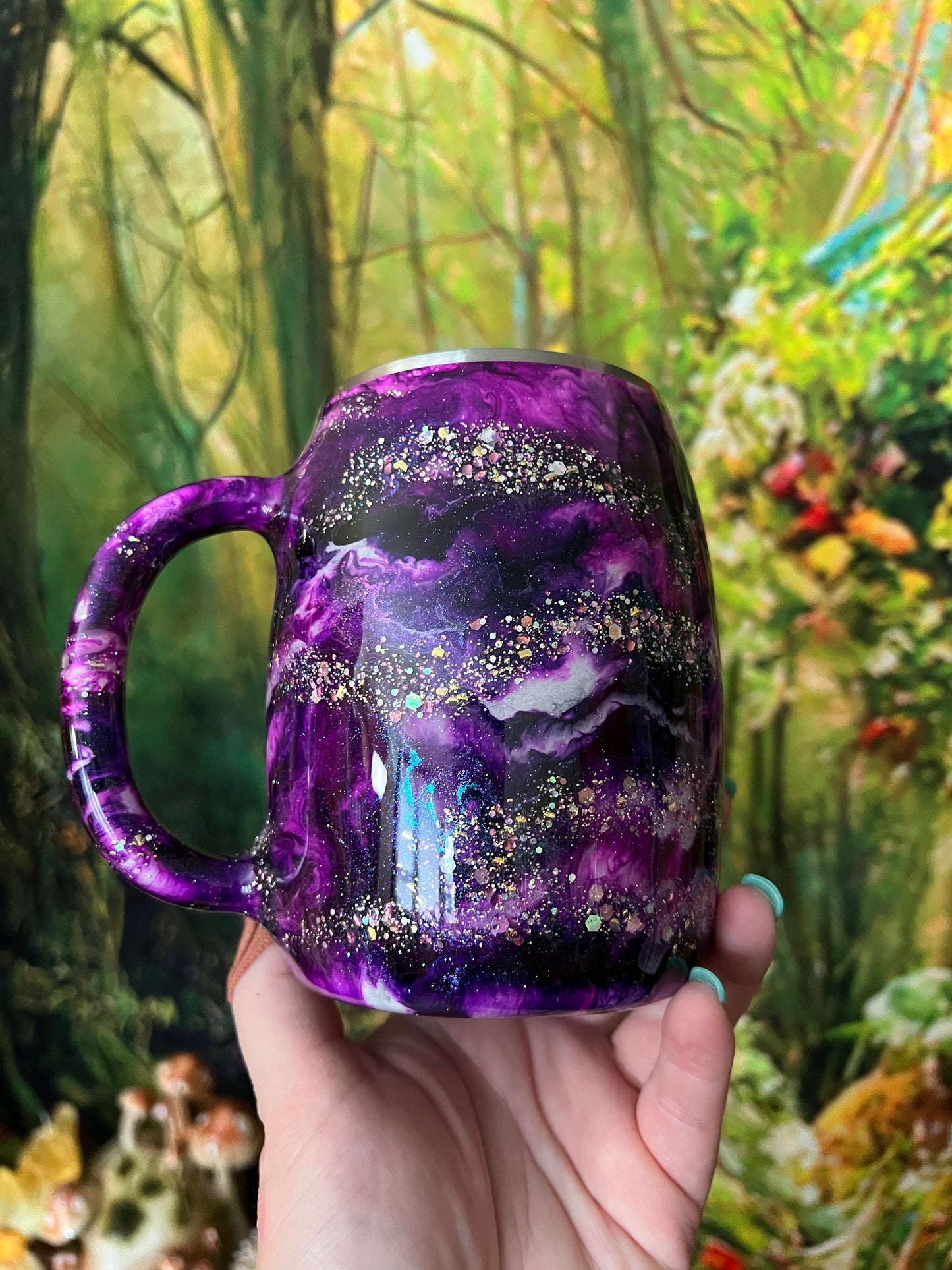 Purple madness 14oz mug