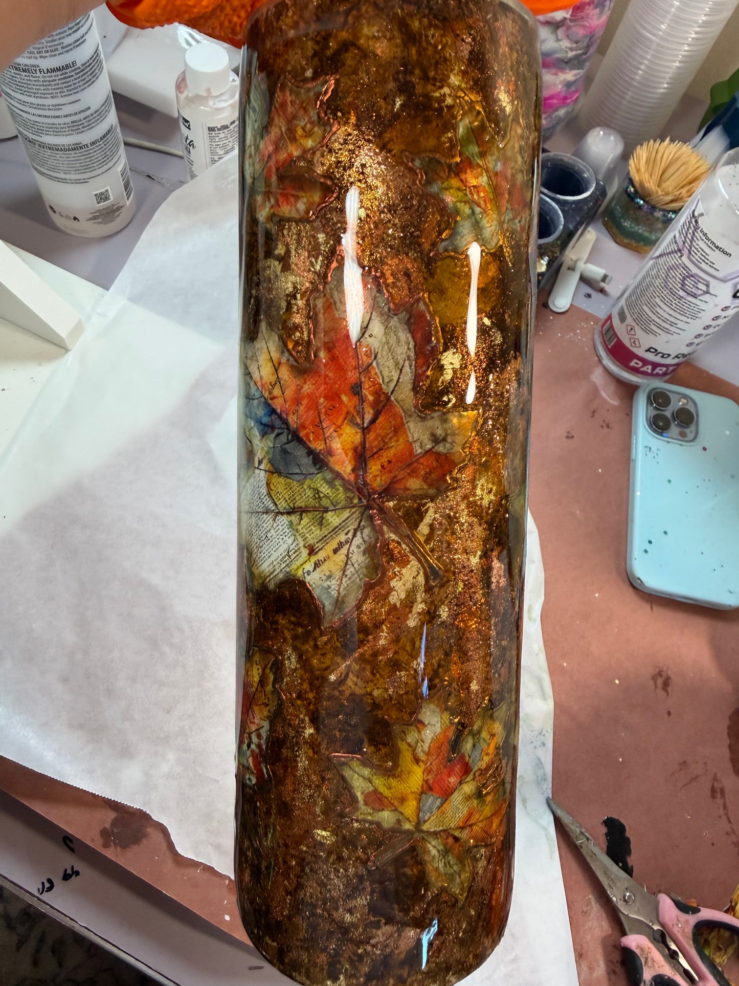 Falling Leaves 30oz duo