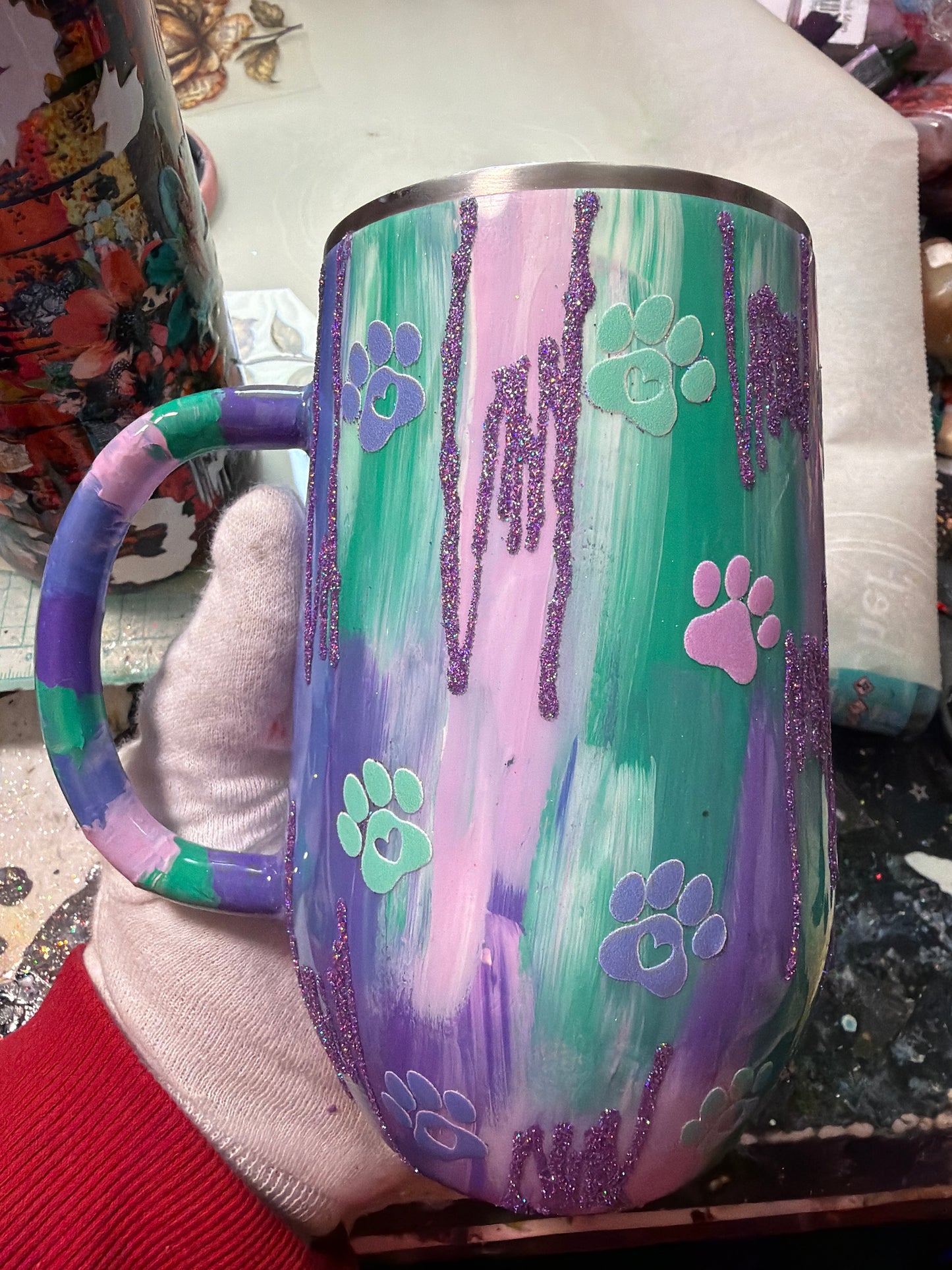 Puppy love 16 oz mug