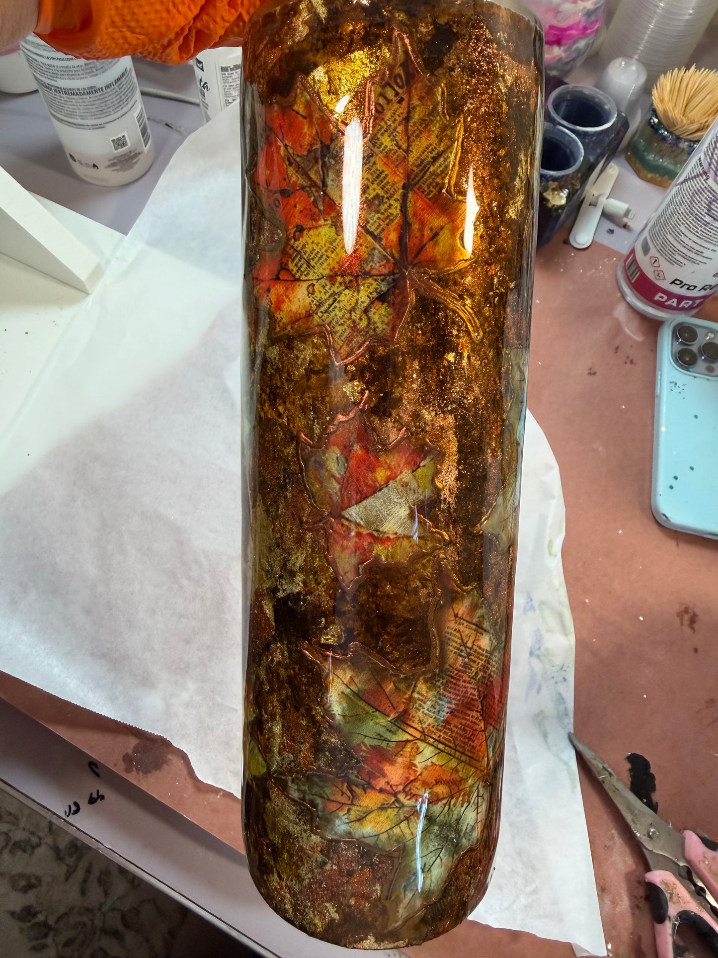Falling Leaves 30oz duo