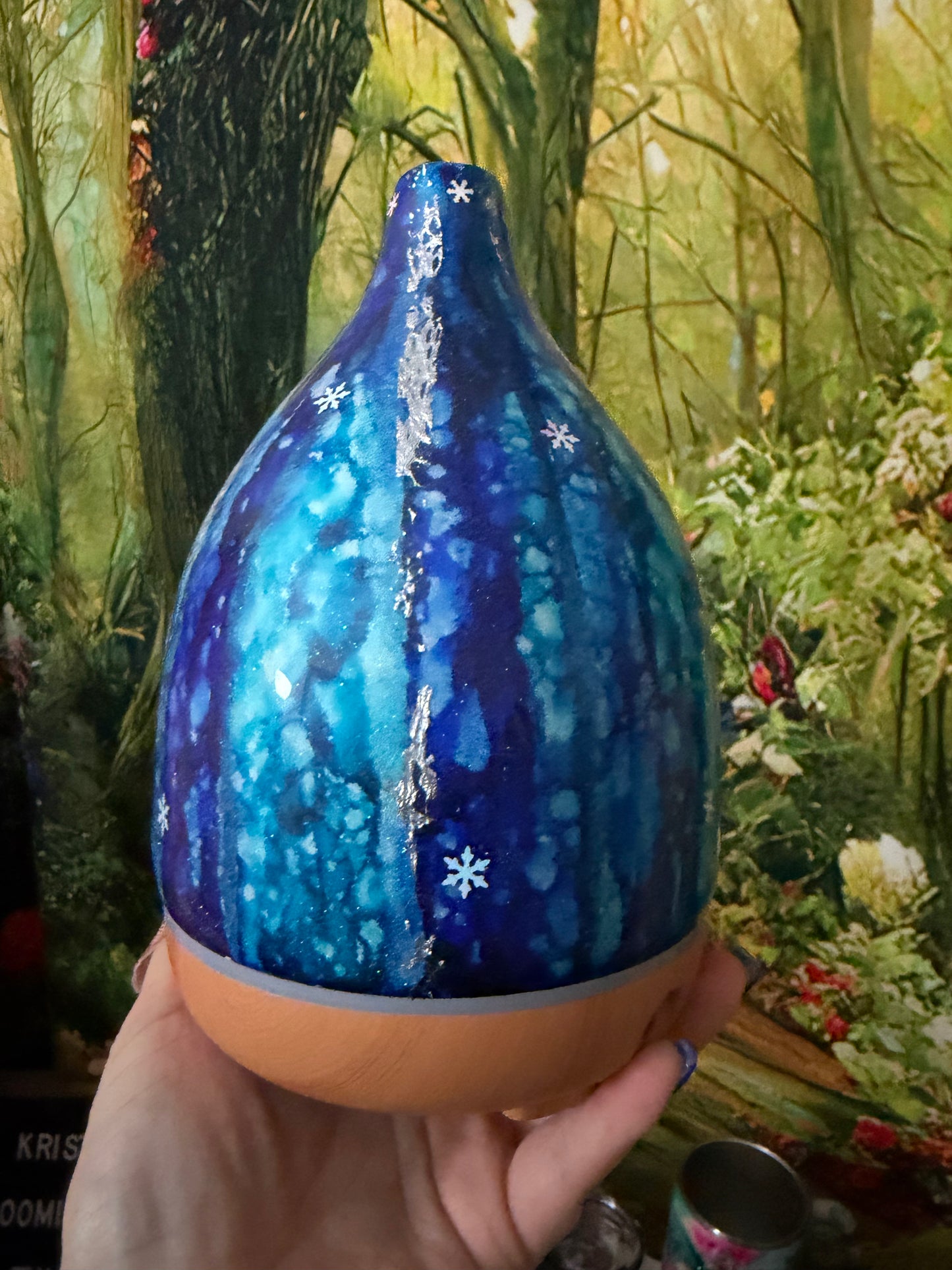 Christmas snowflake oil diffuser