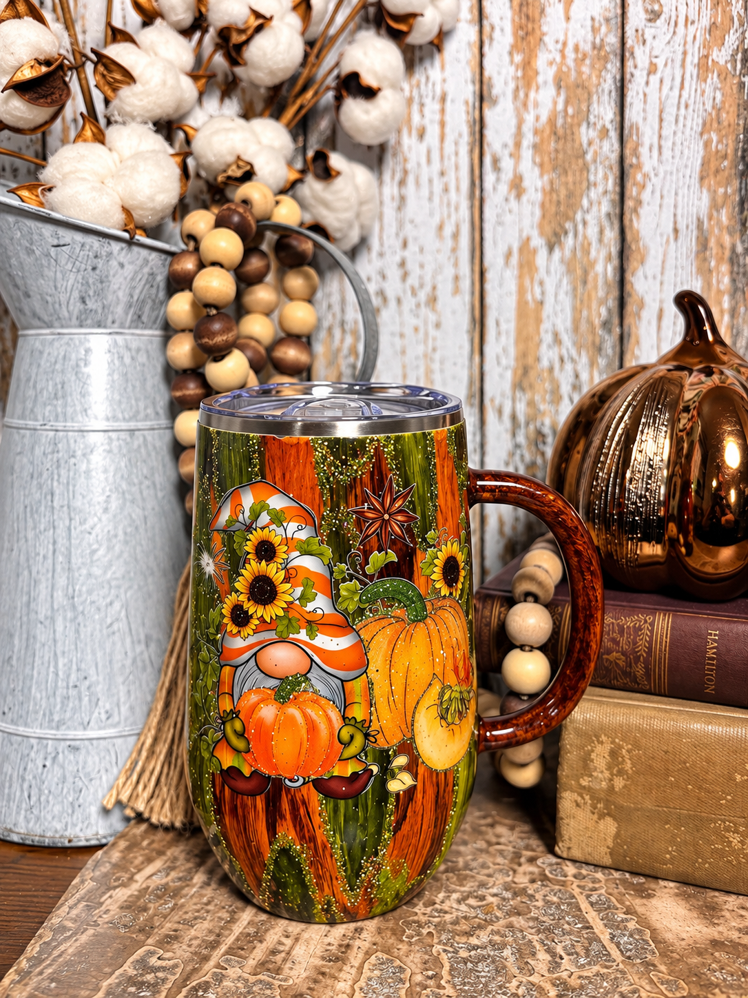 Autumn gnome 16oz mug