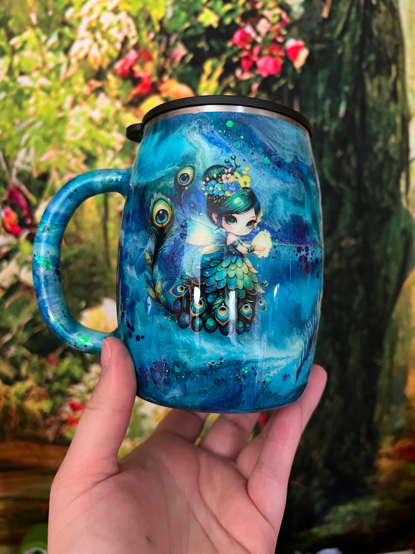 Mystical Peacock Fairy 14oz