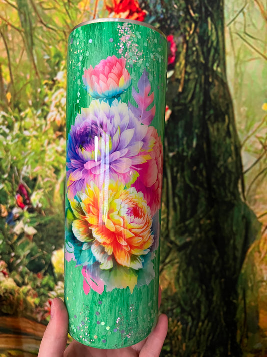 Neon Flower Delight 30oz